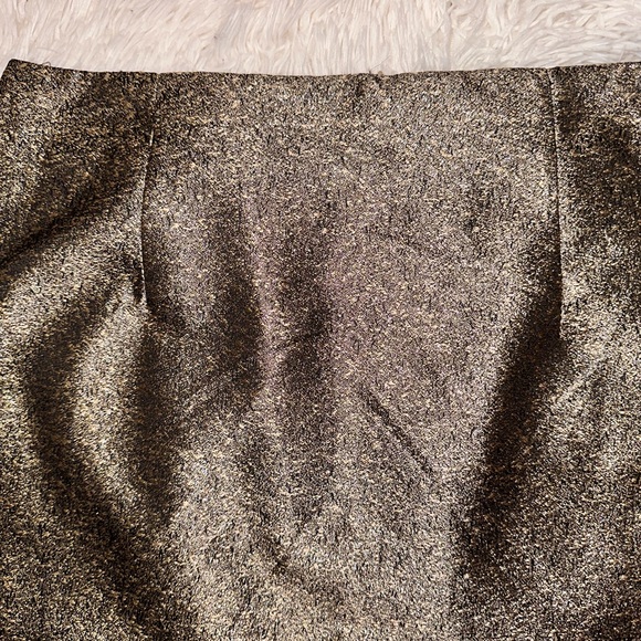 NWT Gold glitter pencil skirt - Picture 2 of 7